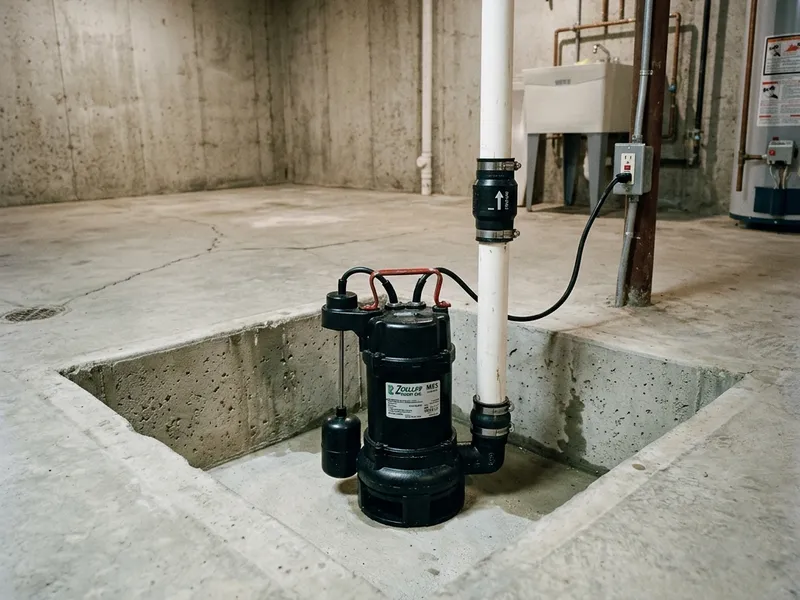Sump Pump Installation Plumber in Old Ripley, IL